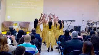 Coreografia Mostrame tua Glória  Renovadas em Cristo [upl. by Inerney]