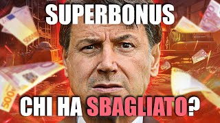 SUPERBONUS perché NON ha FUNZIONATO [upl. by Lledroc683]