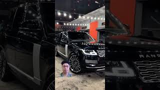 black range Rover automobile millionaire otomotif lifestyle rangerover supercars carlover [upl. by Thaddus]