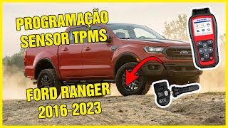 PROGRAMAÇÃO SENSOR TPMS FORD RANGER 20162023 [upl. by Levitus]