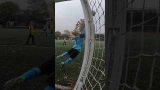 Massive save from Ollie today fatherandson goalkeepersaves yesollie [upl. by Eillas991]