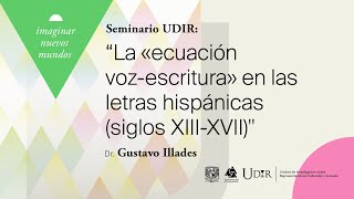 Seminario UDIR Dr Gustavo Illades [upl. by Aramac]