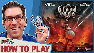 Blood Rage  How To Play [upl. by Gulgee318]