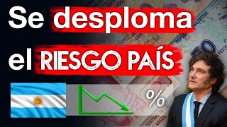 ¿Qué es y por qué se desploma el Riesgo País [upl. by Ewart824]