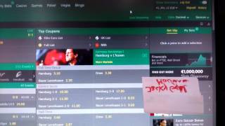 Bet365 Planetwin365 Marathonbet Ladbrokes Betfair William Hill Betting [upl. by Idnarb]