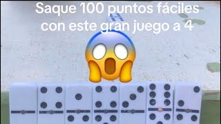 Mírate estas 3 partida épicas y mejorarás jugando domino domino dominoes shorts trending [upl. by Boyt]