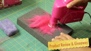 Simplicitys Electric Hand Felting Machine Product Review [upl. by Starobin]