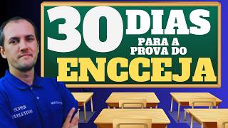 30 dias para a PROVA DO ENCCEJACOMO ESTUDAR E PASSAR [upl. by Donia]