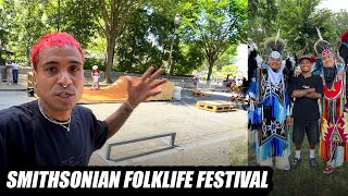 Skating at the Smithsonian Folk Festival 2024 [upl. by Korry]