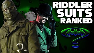 Every LiveAction Riddler Suit ranked from Worst to Best [upl. by Yeliw]