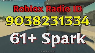 Spark Roblox Radio CodesIDs [upl. by Naej]