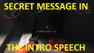 Lethal Company  Secret Message Hidden In The Intro Speech [upl. by Anabal]