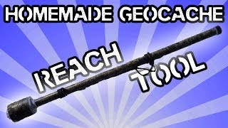 Homemade GEOCACHING Reach Tool [upl. by Nyrtak]