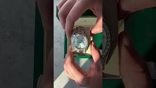 Rolex DayDate 40mm Automatic Chronometer Diamond Watch rolex daydate shorts [upl. by Ylimme]