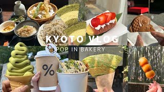 SUB【京都vlog】嵐山最新食べ歩きグルメ１０選｜観光｜抹茶スイーツ｜グルメ [upl. by Nnil]