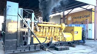 Caterpillar 2 MW Load Bank Test Highlights CAT Diesel power engine [upl. by Salokin]