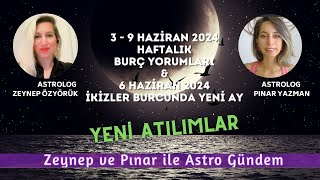 3  9 Haziran 2024  Haftalık Burç yorumları [upl. by Traweek]