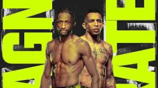 Magny vs carlos prates ufc fight reaction [upl. by Ahsinik809]