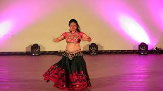 ANUSHA SHETTY  BELLYDANCE FUSION SOLO  HIPNOSIS 2015 [upl. by Bat]