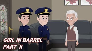 The Girl In The Barrel  Part II  A Real Story  Animated Horror Stories In Hindi [upl. by Rugen]