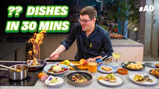 How Many Apple Dishes Can a Chef Make in Just 30 Minutes [upl. by Olpe740]