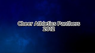 Cheer Athletics Panthers 201112 Worlds Mix Lyric Video [upl. by Ayetal]