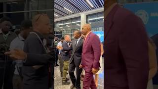 Steve Harvey in Kigali Rwanda for Fia prize Giving Ceremony 2024 steveharvey formulaone shorts [upl. by Haldas]