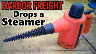 Harbor Freight quotGrantsquot Steam Cleaner Review amp Actual Testing [upl. by Eelyam]