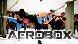 CLASE DE AEROBOX Strong 100 FACIL desde tu casa  Don´t Stop Muevete Fuerte [upl. by Ives]