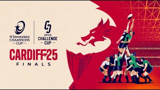 Cardiff 2025 EPCR Finals Weekend at Principality Stadium [upl. by Aselehc]