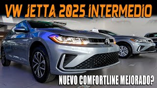 NUEVO VW JETTA COMFORTLINE 2025 VERSIÓN INTERMEDIA [upl. by Patnode]