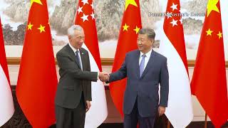 Highlights of SM Lee Hsien Loong’s Official Visit to China Nov 2024 [upl. by Sarazen]