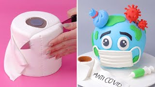 Fun amp Creative Fondant Cake Decorating Recipes For Beginner  Oddly Satisfying Cake Dessert Tutorial [upl. by Menendez]