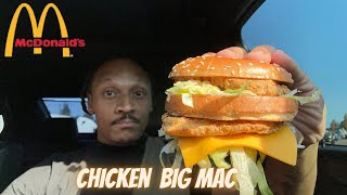 McDonaldss New Chicken Big Mac Review [upl. by Nevak]