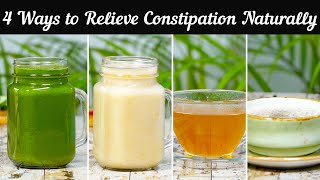 4 Ways to Relieve Constipation Naturally [upl. by Yliram]