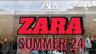 ZARA SUMMER  AUTUM 2024 WOMENS NEW COLLECTION JULY  AUGUST 24 HAUL 4K [upl. by Fionnula895]