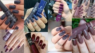 trendy nail polish colors 💅trendy nail art 2024 [upl. by Eshman]