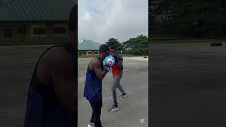 Street boxing…who is your winner 🥇 BaronSteveMMA motivation martialarts selfdefense boxing [upl. by Kaela]