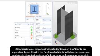 IDEA Connection Progetto di fondazioni per pilastri dacciaio [upl. by Hahsi]