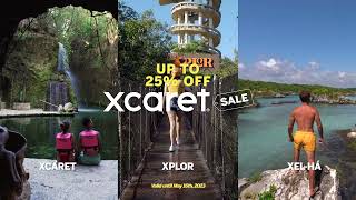 Xcaret Sale l Xplor Park l Adventure in Riviera Maya [upl. by Asyle548]