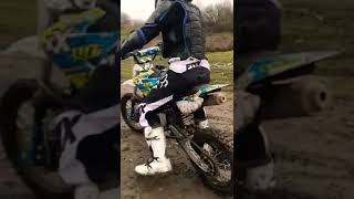 Me on my m2r kx 110 f pit bike [upl. by Niwrek]