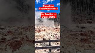 STUNNING YELLOWSTONE VOLCANO ERUPTS AGAIN🔥🔥viralshorts asmr [upl. by Fowler]