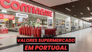 SUPERMERCADO EM PORTUGAL  QUANTO GASTAMOS NAS COMPRAS [upl. by Hooper]