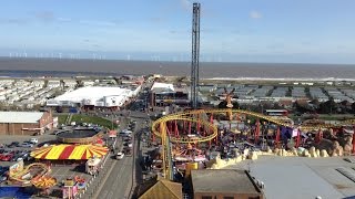 Millennium Rollercoaster Lifthill View  Fantasy Island UK [upl. by Echikson837]