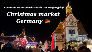 Magical Christmas markets in Germany 🇩🇪 Romantischer Weihnachtsmarkt Gut Wolfgangshof 2024 Zirndorf [upl. by Flanders275]