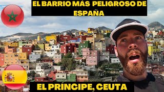 ENTRO SOLO en el barrio MÁS PELIGROSO de ESPAÑA  EL PRÍNCIPE CEUTA [upl. by Eileme10]