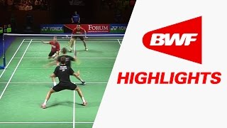 Yonex German Open 2017  Badminton F – Highlights [upl. by Gnilyam]