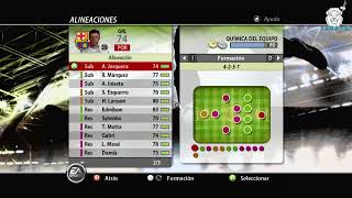 Barcelona Plantilla FIFA 06 Xbox360 [upl. by Hujsak]