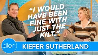 Kiefer Sutherland’ Talks Famous Roommates and Becoming a Grandpa at 38 [upl. by Yoral]