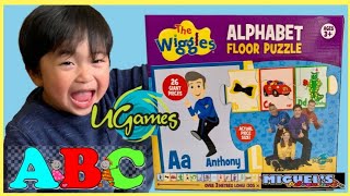 Learn ABC with The Wiggles Alphabet Floor Puzzle  UGames Australia [upl. by Gal]